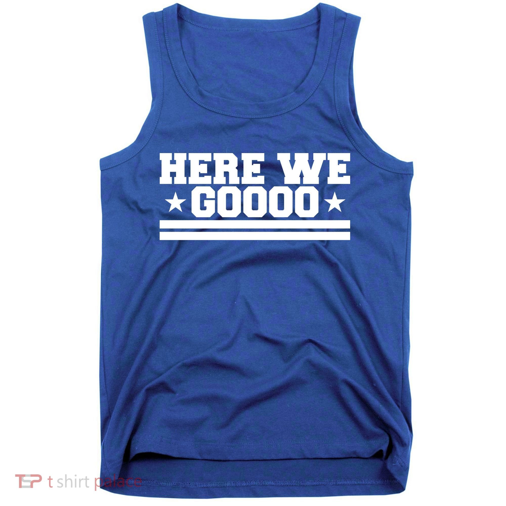 Here We Go Dallas Football Tank Top