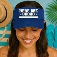Here We Go Dallas Football Visor thumb 2