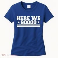 Here We Go Dallas Football Women's T-Shirt thumb 0