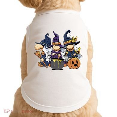 Halloween Witch Gnomes Doggie Tank
