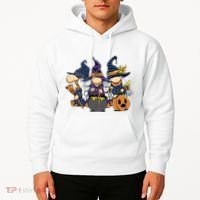 Halloween Witch Gnomes Hoodie thumb 2