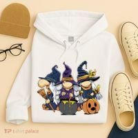 Halloween Witch Gnomes Hoodie thumb 4