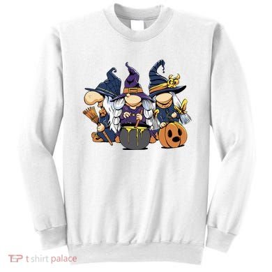 Halloween Witch Gnomes Sweatshirt