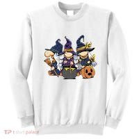 Halloween Witch Gnomes Sweatshirt thumb 0