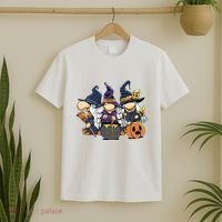 Halloween Witch Gnomes T-Shirt thumb 2
