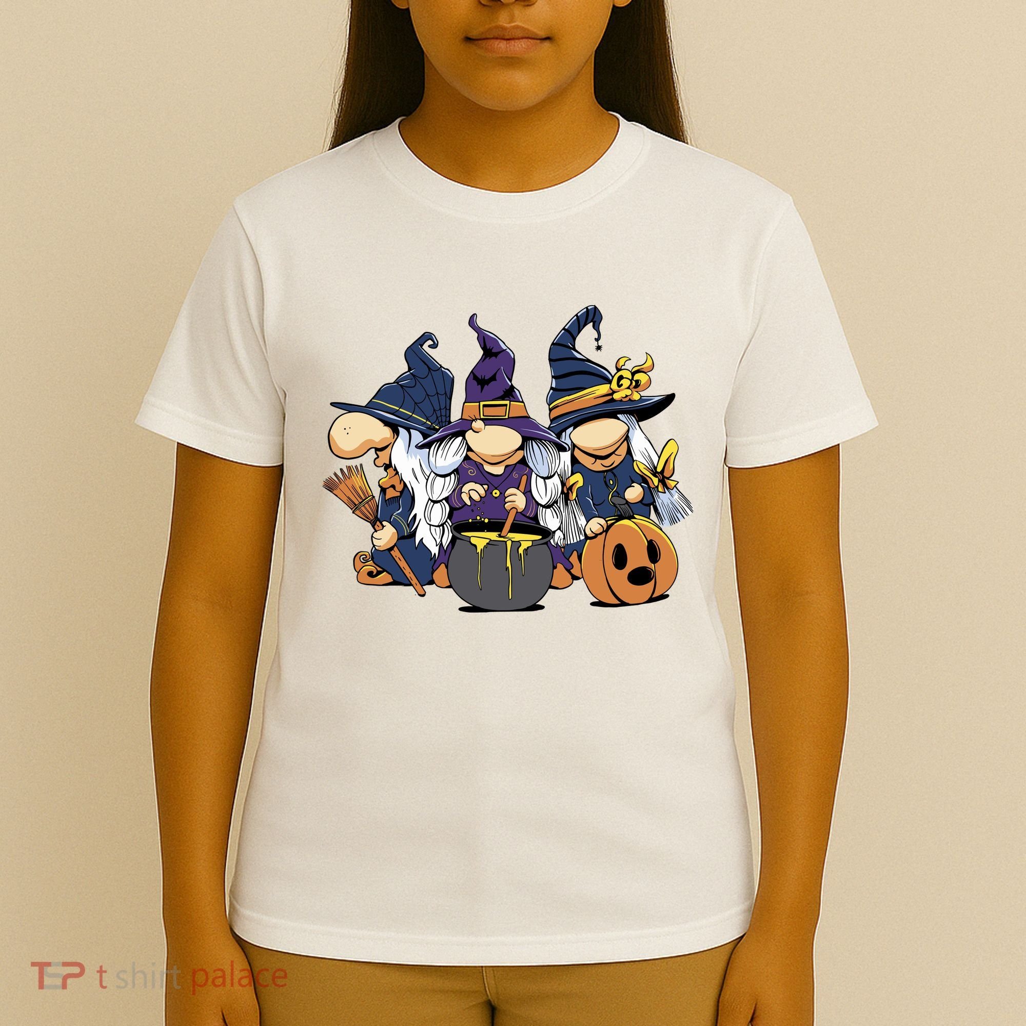 Halloween Witch Gnomes T-Shirt