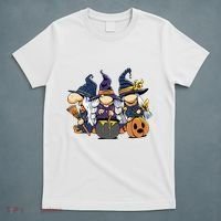 Halloween Witch Gnomes T-Shirt thumb 5