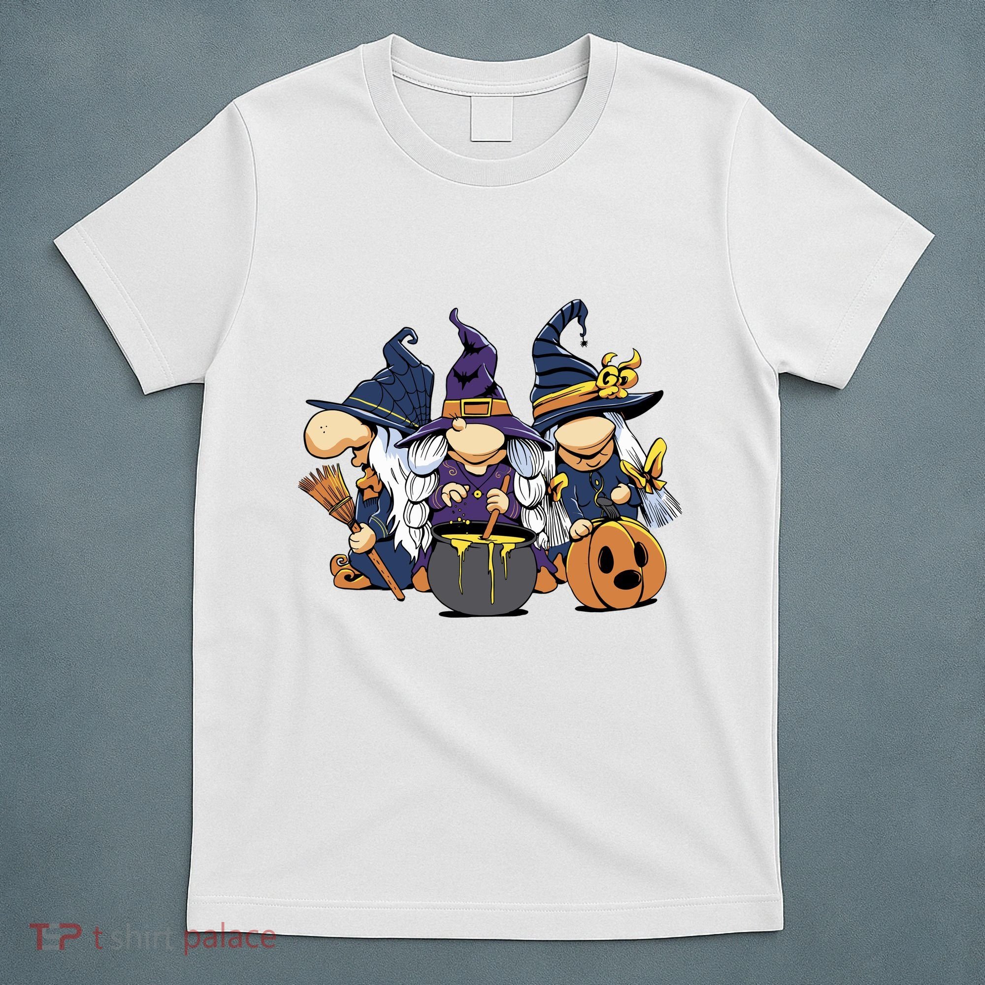 Halloween Witch Gnomes T-Shirt