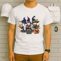 Halloween Witch Gnomes T-Shirt thumb 6