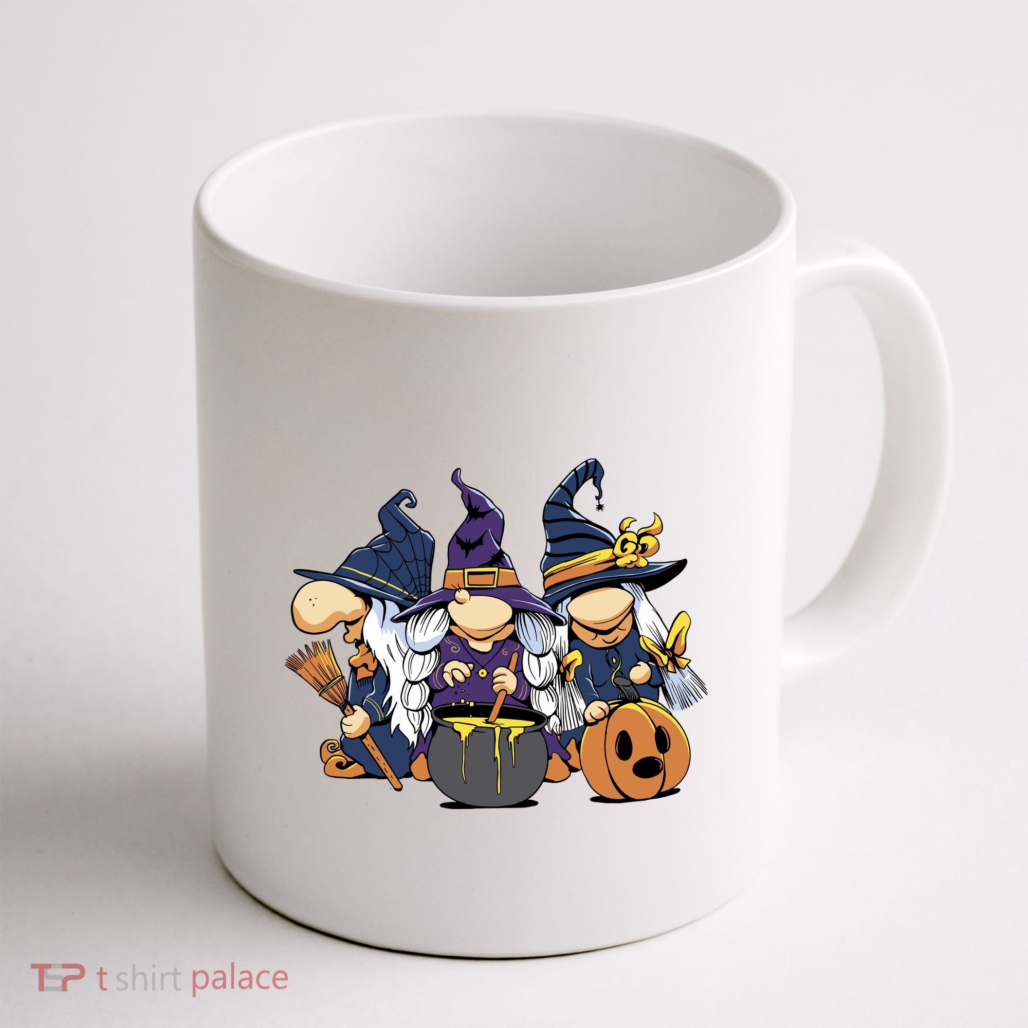 Halloween Witch Gnomes Coffee Mug