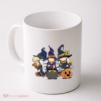 Halloween Witch Gnomes Coffee Mug thumb 0