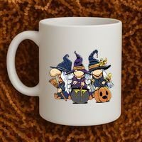 Halloween Witch Gnomes Coffee Mug thumb 2