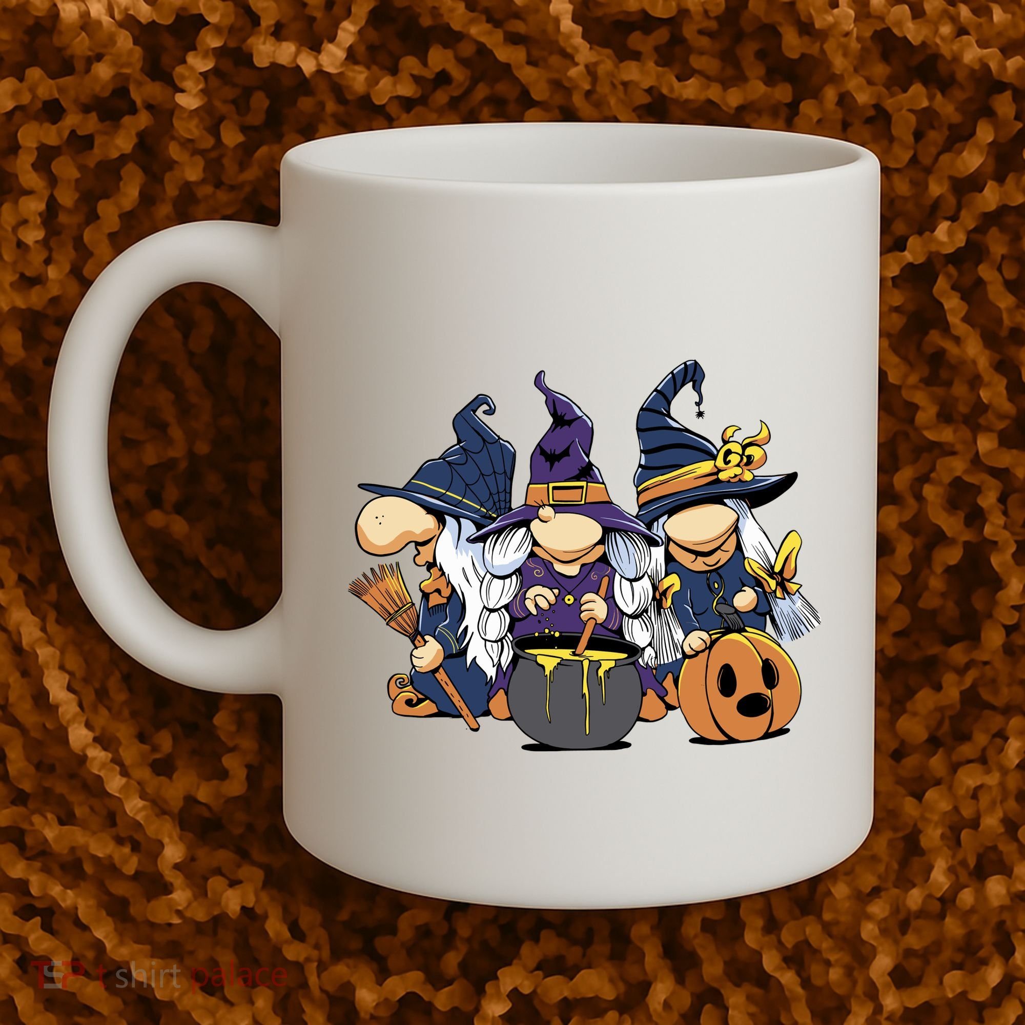 Halloween Witch Gnomes Coffee Mug