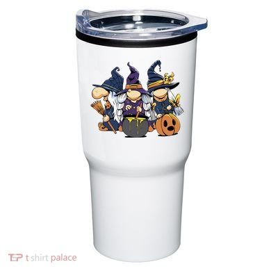 Halloween Witch Gnomes Tumbler