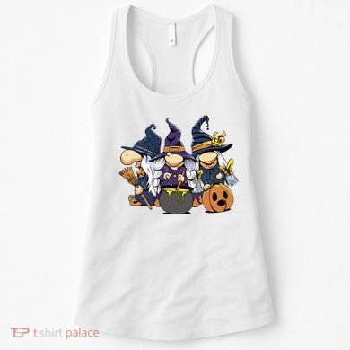 Halloween Witch Gnomes Women's Tank Top