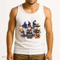 Halloween Witch Gnomes Tank Top thumb 3