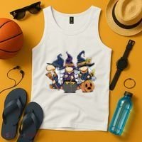 Halloween Witch Gnomes Tank Top thumb 4