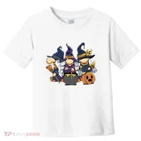 Halloween Witch Gnomes Toddler T-Shirt thumb 0