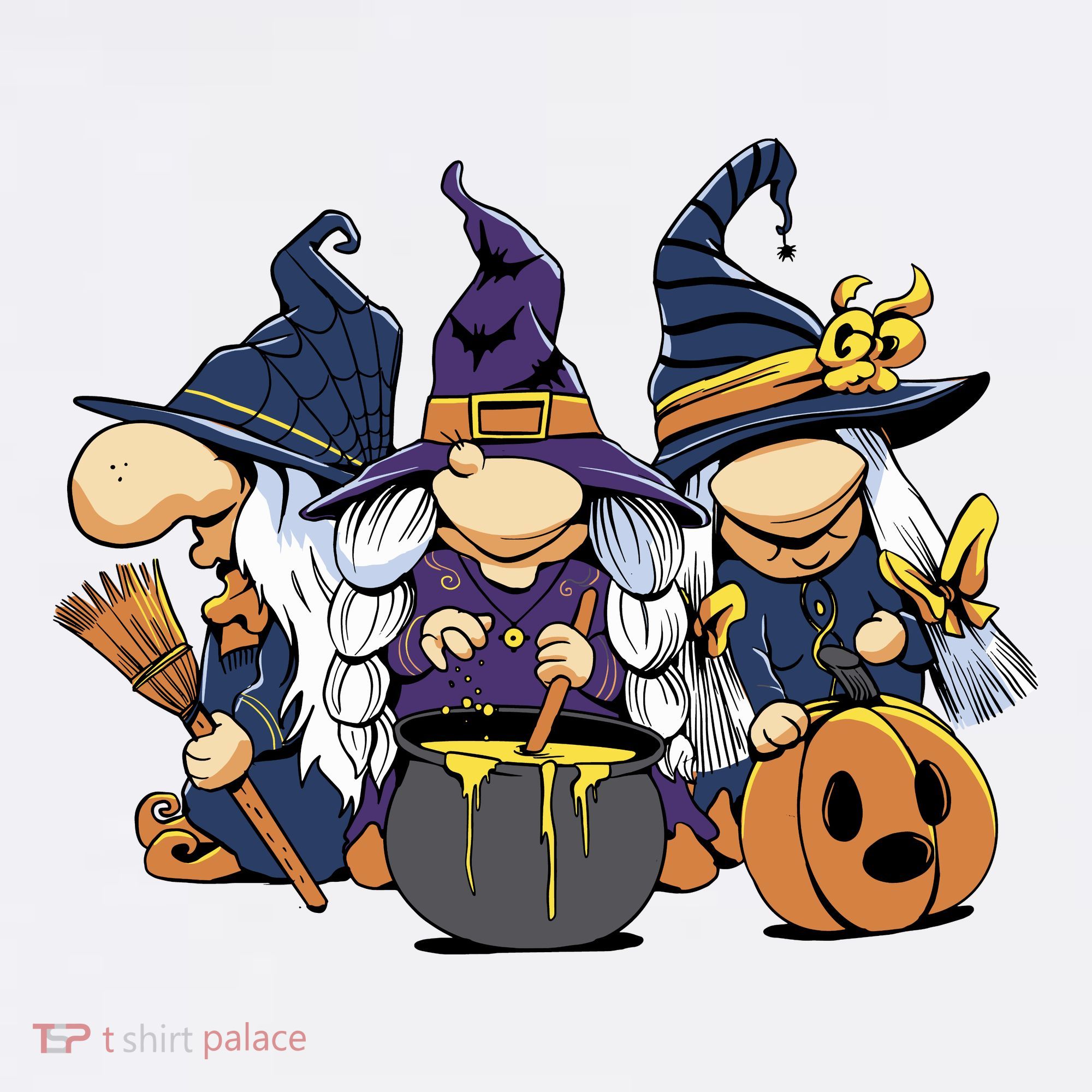 Halloween Witch Gnomes Toddler T-Shirt