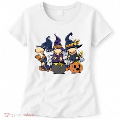 Halloween Witch Gnomes Women's T-Shirt