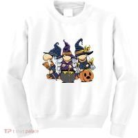 Halloween Witch Gnomes Kids Sweatshirt thumb 0