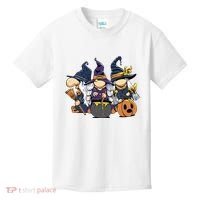Halloween Witch Gnomes Kids T-Shirt thumb 0