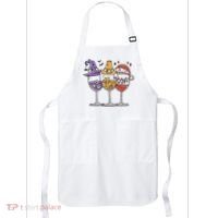 Holidays Wine Glasses Festive Apron thumb 0