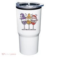 Holidays Wine Glasses Festive Tumbler thumb 0
