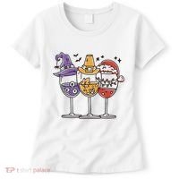 Holidays Wine Glasses Festive Women's T-Shirt thumb 0