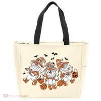 Halloween Witchy Gnomes Holiday Tote Bag thumb 0