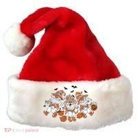 Halloween Witchy Gnomes Holiday Santa Hat thumb 0