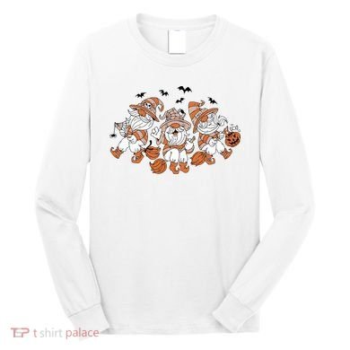 Halloween Witchy Gnomes Holiday Long Sleeve Shirt