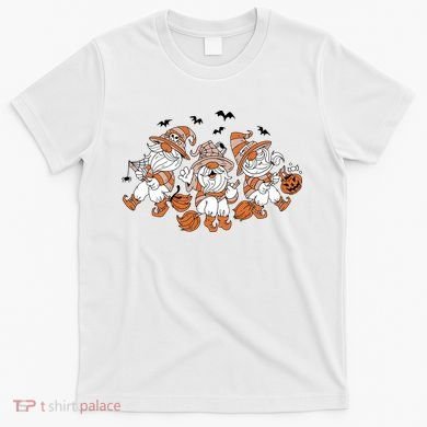 Halloween Witchy Gnomes Holiday T-Shirt
