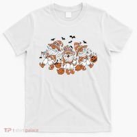 Halloween Witchy Gnomes Holiday T-Shirt thumb 0