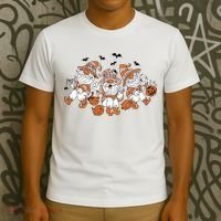 Halloween Witchy Gnomes Holiday T-Shirt thumb 3