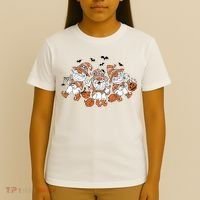 Halloween Witchy Gnomes Holiday T-Shirt thumb 4