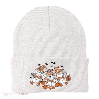Halloween Witchy Gnomes Holiday Beanie