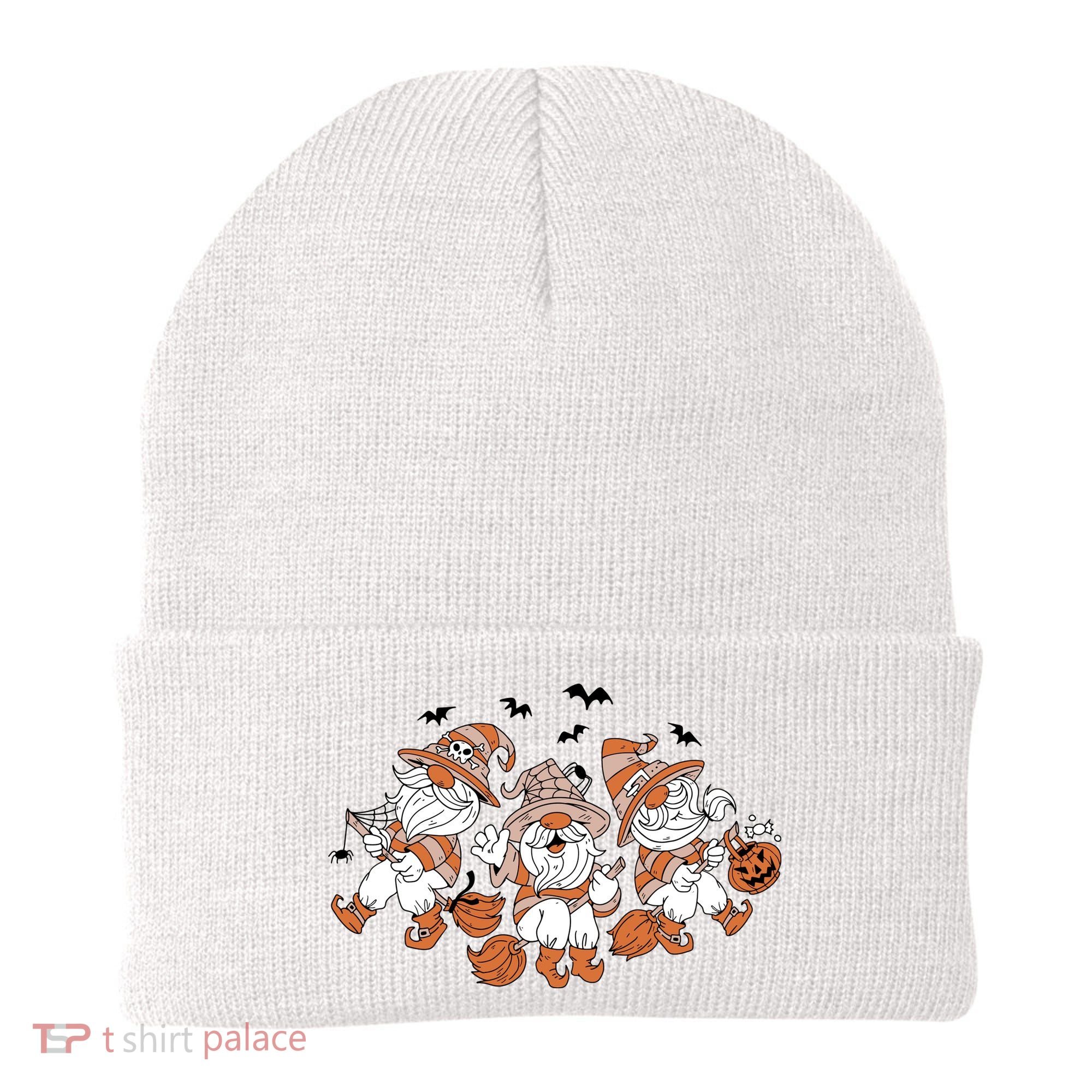 Halloween Witchy Gnomes Holiday Beanie