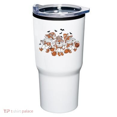 Halloween Witchy Gnomes Holiday Tumbler