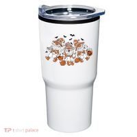 Halloween Witchy Gnomes Holiday Tumbler thumb 0