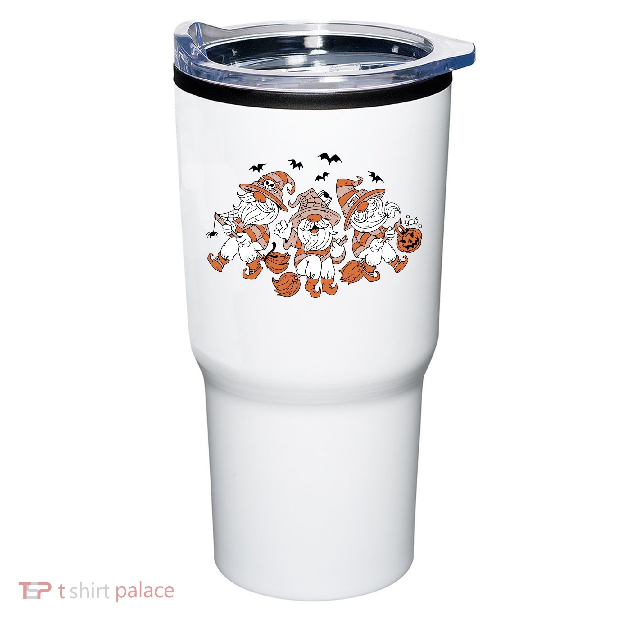 Halloween Witchy Gnomes Holiday Tumbler