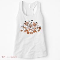 Halloween Witchy Gnomes Holiday Women's Tank Top thumb 0