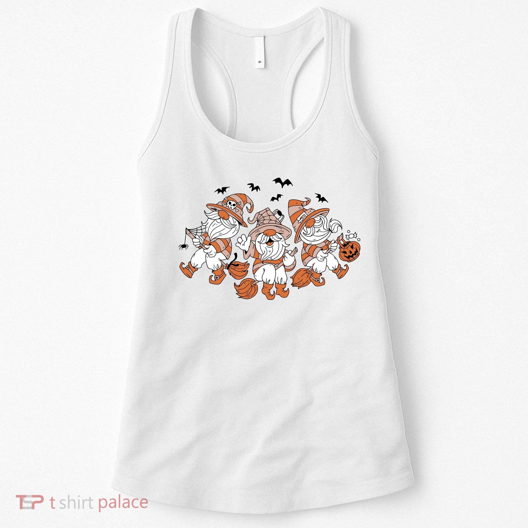 Halloween Witchy Gnomes Holiday Women's Tank Top