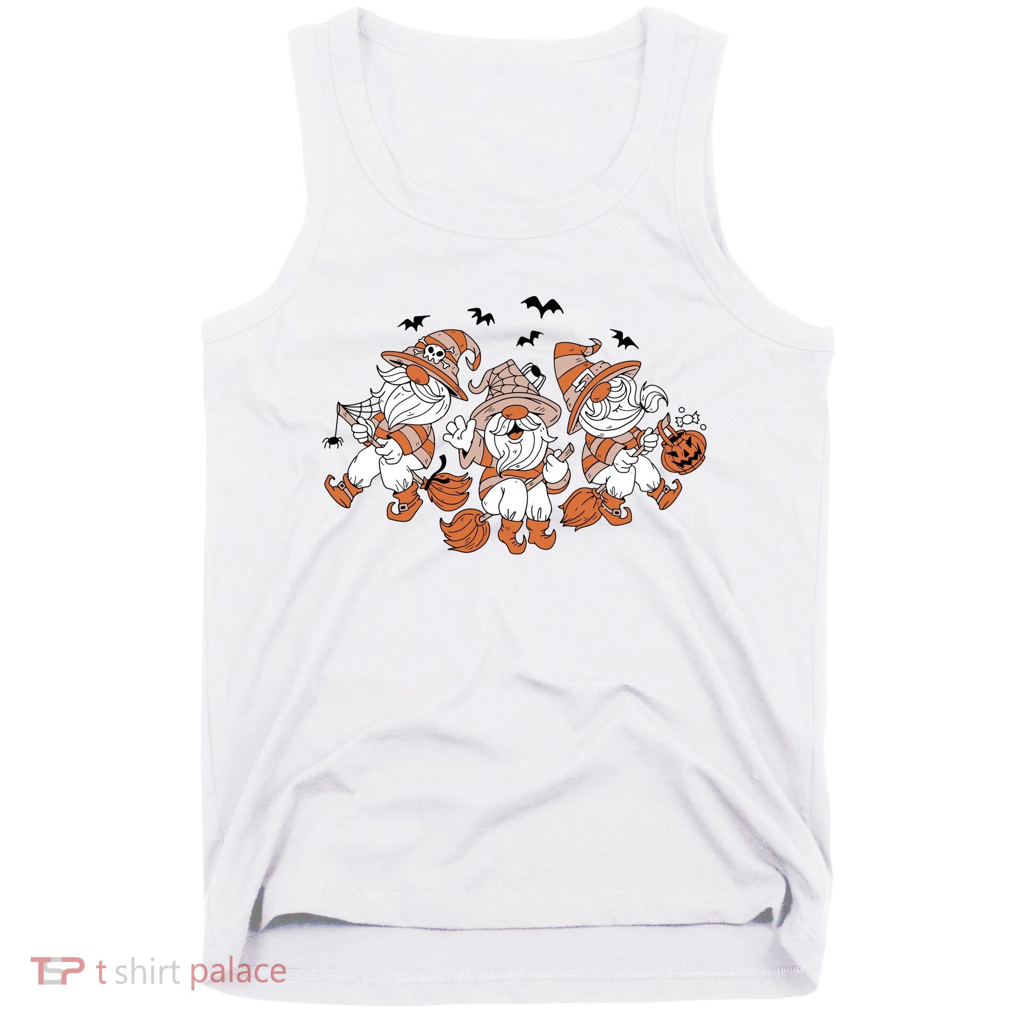 Halloween Witchy Gnomes Holiday Tank Top