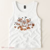 Halloween Witchy Gnomes Holiday Tank Top thumb 2