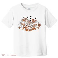 Halloween Witchy Gnomes Holiday Toddler T-Shirt thumb 0