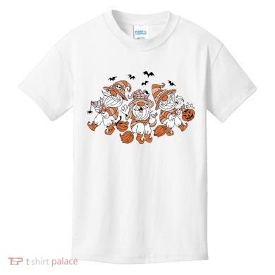 Halloween Witchy Gnomes Holiday Kids T-Shirt