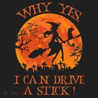 Halloween Witch Gifts: Spooky Stick-Driving Delights Beanie thumb 2