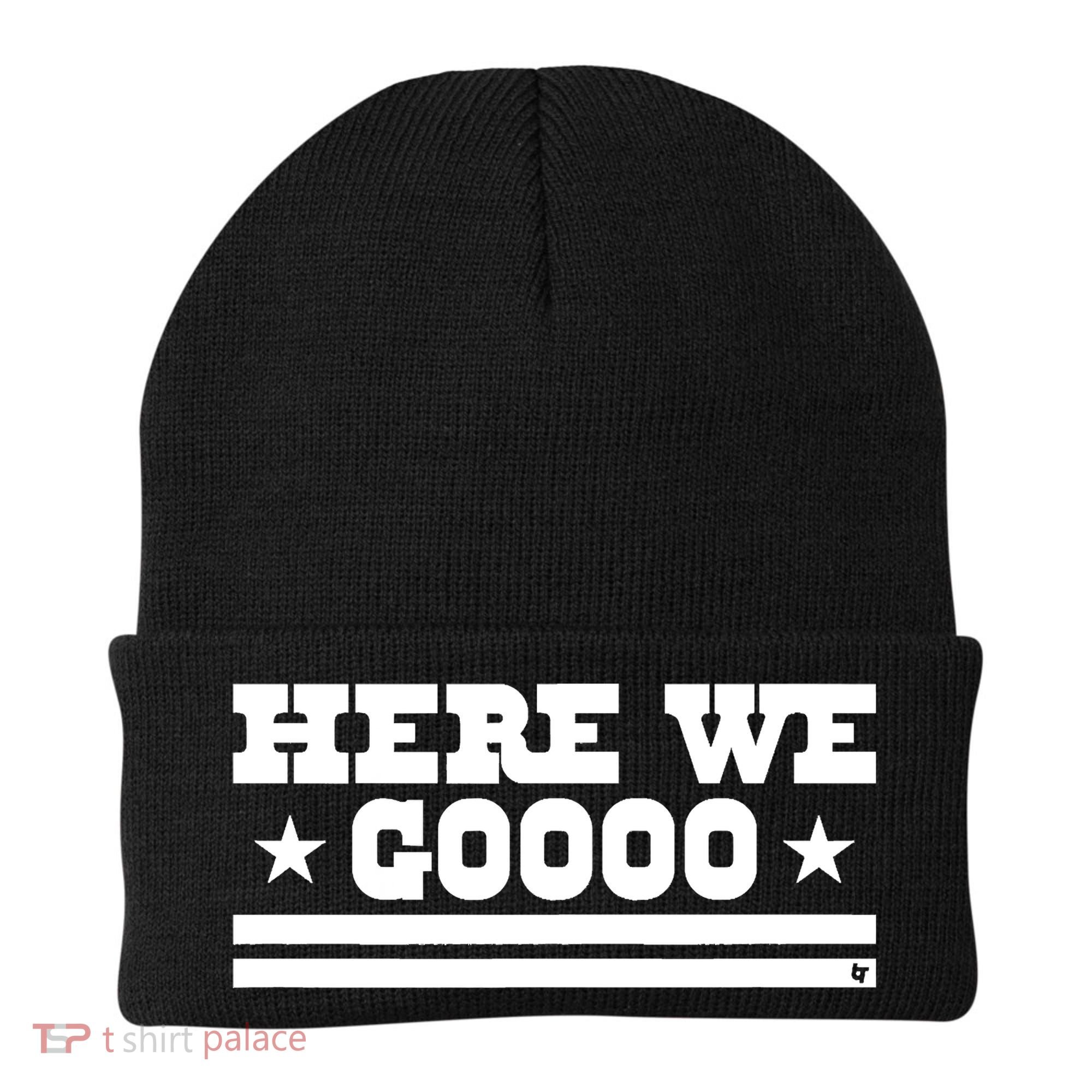 Here We Go Dallas Football Beanie