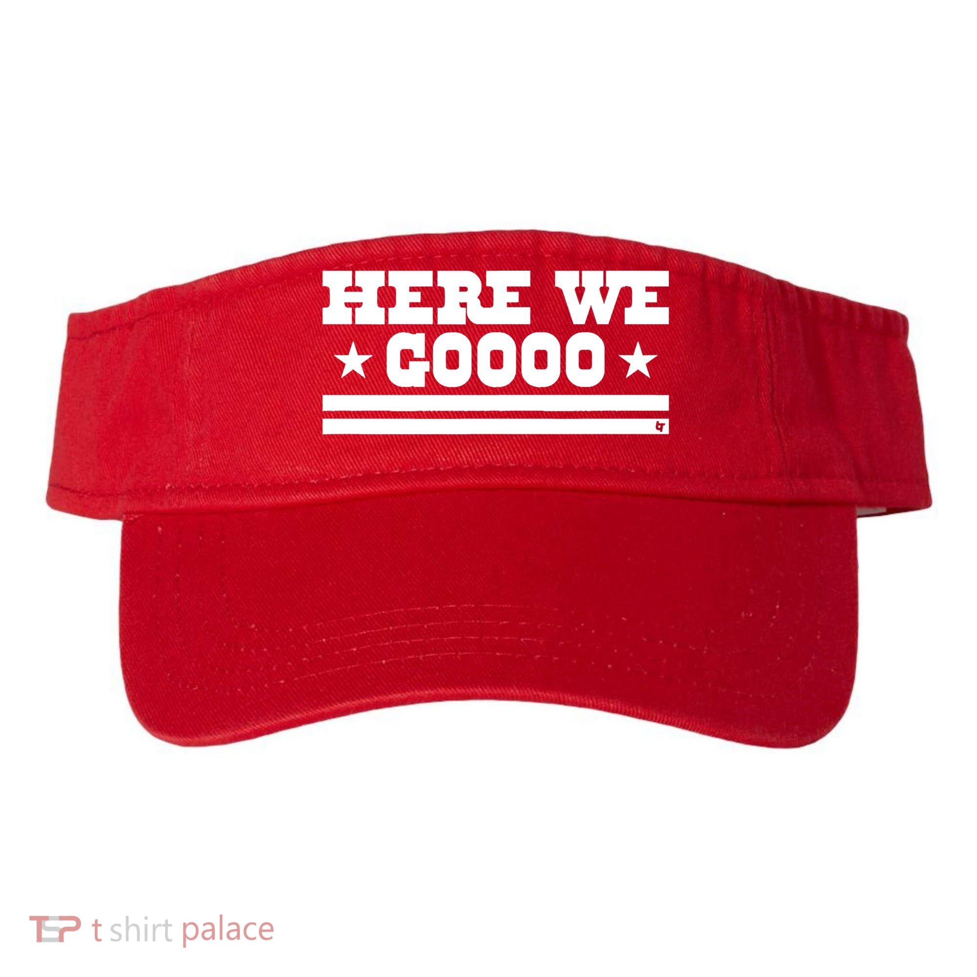Here We Go Dallas Football Visor